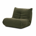 Segmentowa sofa sztruks zielony 80 x 100 x 70 cm
